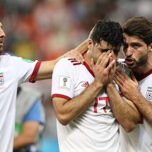 Piłkarze Iranu zbojkotowali hymn przed meczem z Anglią [WIDEO]