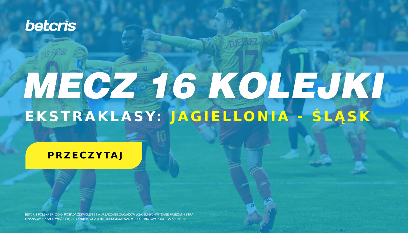 Jagiellonia Białystok – Śląsk Wrocław – zapowiedź spotkania 16. kolejki Ekstraklasy