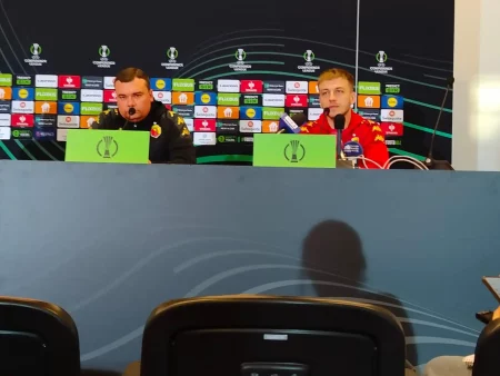 Konferencja prasowa przed meczem Jagiellonia - Baćka