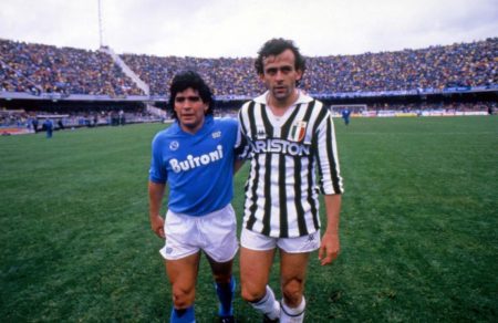 Diego Maradona i Michel Platini