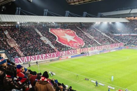 Wisła Kraków - oprawa kibiców