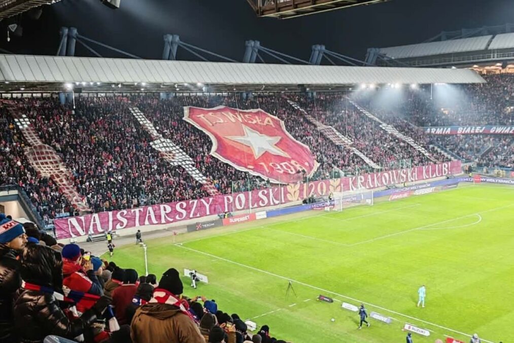 Wisła Kraków - oprawa kibiców
