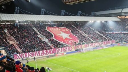 Wisła Kraków - oprawa kibiców