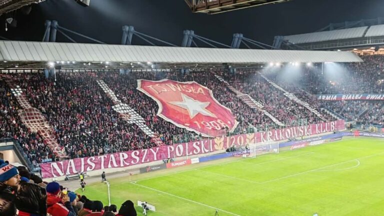 Wisła Kraków - oprawa kibiców