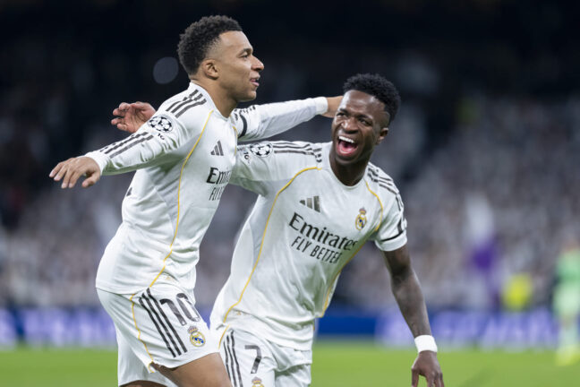Kylian Mbappe i Vinicius Junior