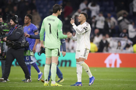 Thibaut Courtois i Kylian Mbappe