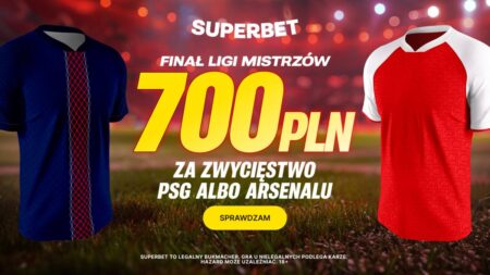 PSG - Arsenal w Superbet