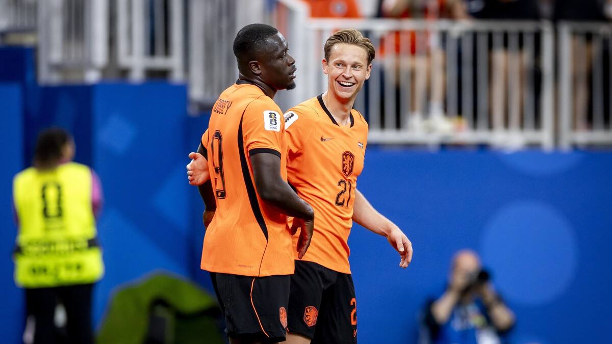 Brian Brobbey i Frenkie De Jong