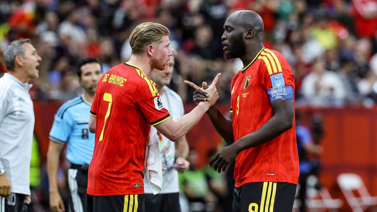 Kevin De Bruyne i Romelu Lukaku