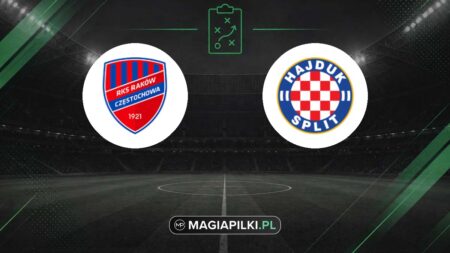 Raków Częstochowa - HNK Hajduk Split