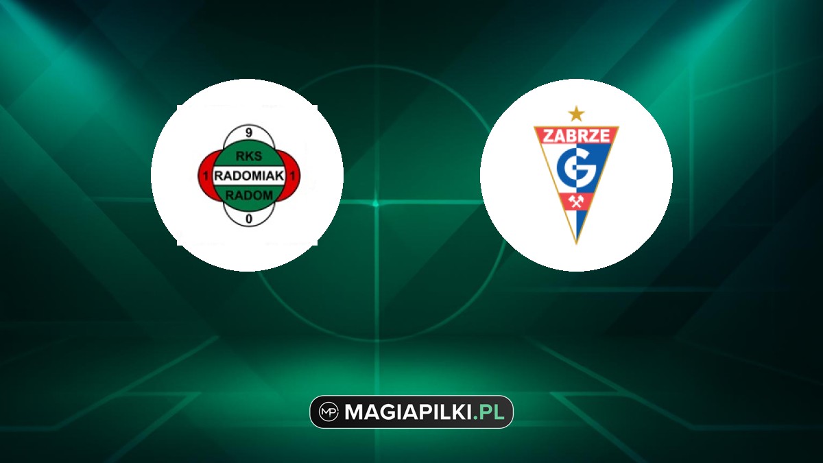 Radomiak Radom – Górnik Zabrze: statystyki, gole i wynik meczu (08.08.2026)